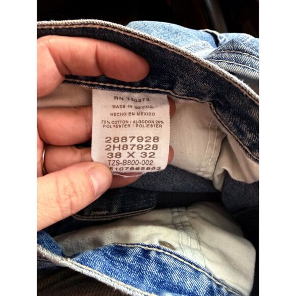 VTG Lee Dungarees Carpenter Jeans | Loose Fit Straight Leg‎ 38x32